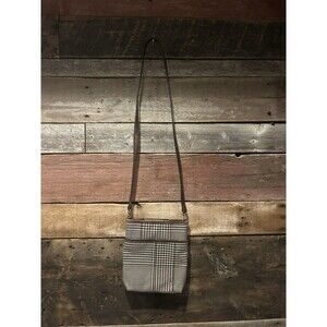 Vintage Ralph Lauren Tweed Crossbody Purse Houndstooth excellent condition